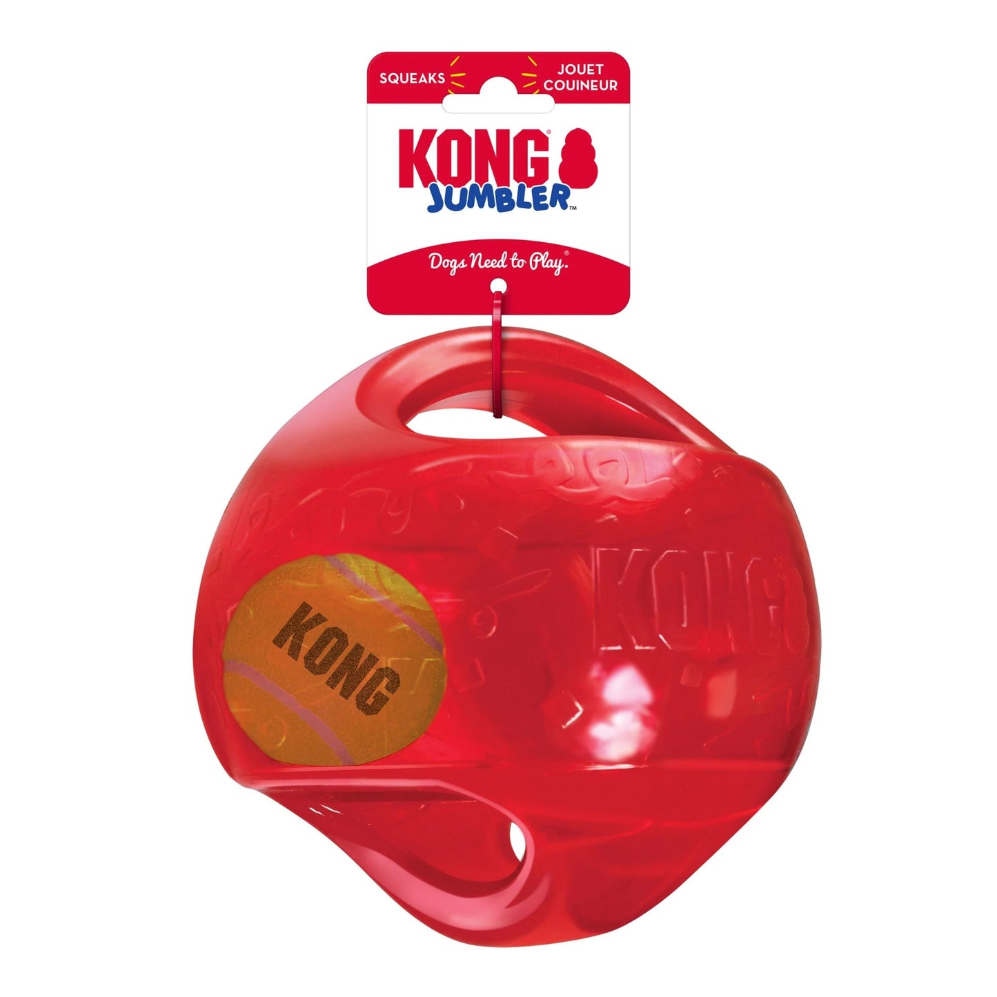KONG Jumbler Dog Toy Ball Assorted LG/XL