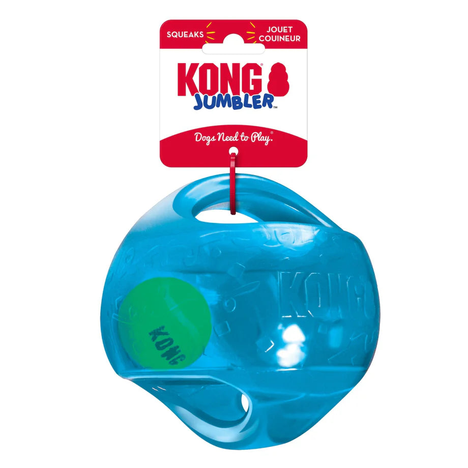 KONG Jumbler Dog Toy Ball Assorted MD/LG