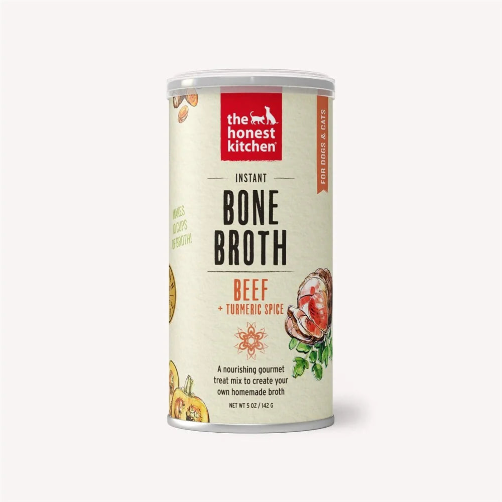 The Honest Kitchen Dog and Cat Instant Bone Broth Beef 3.6oz