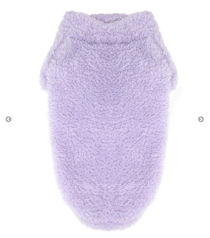 Soft Plush Pullover - Lavender