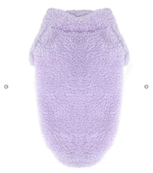 Soft Plush Pullover - Lavender