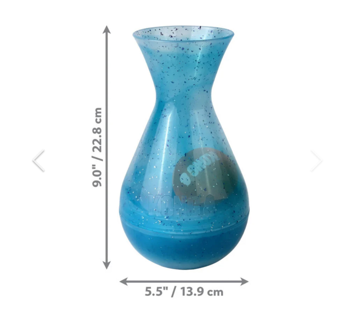 KONG Rewards Tipsy Treat Dispenser Dog Toy 1ea/LG