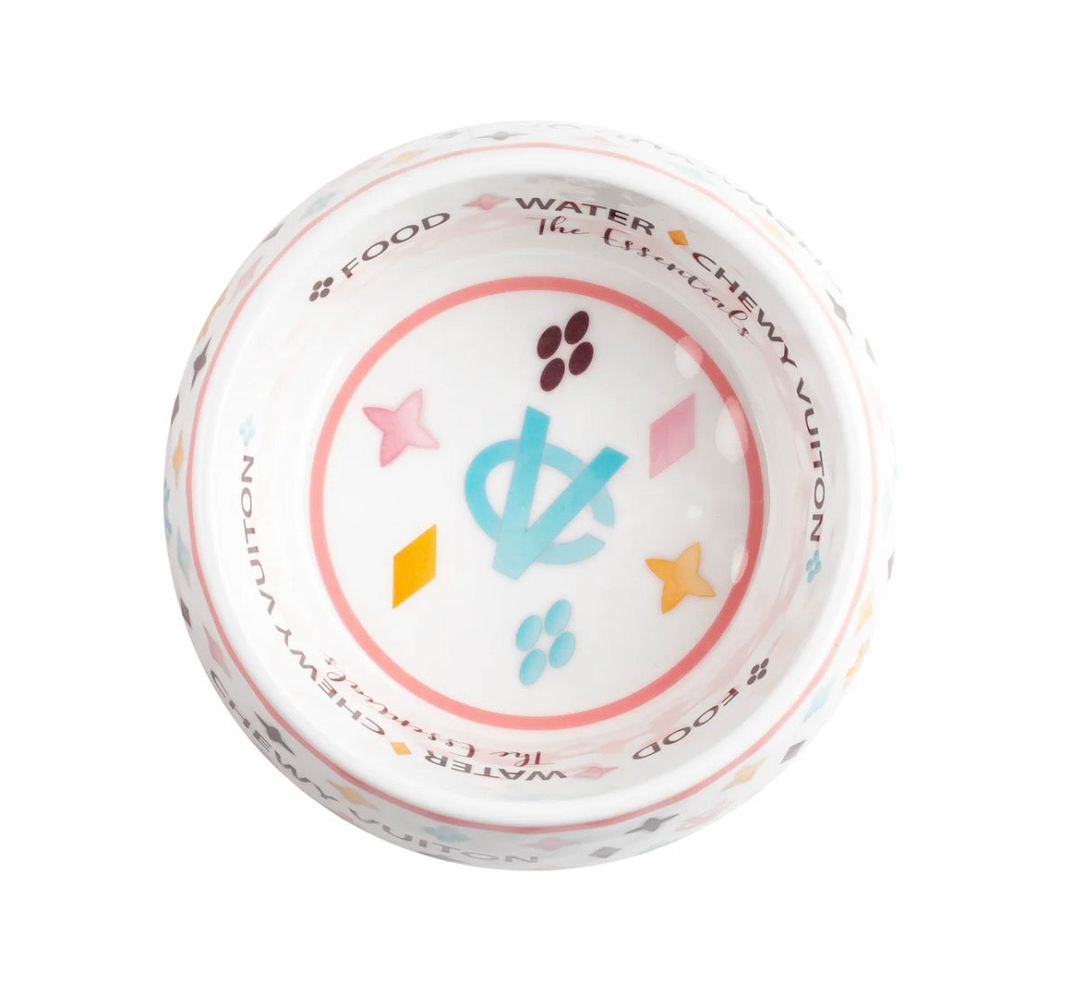 Chewy Vuiton Bowl - Set of 2