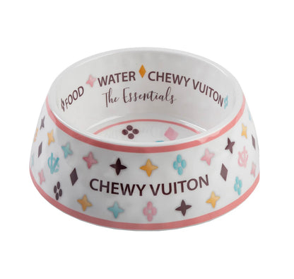 Chewy Vuiton Bowl - Set of 2