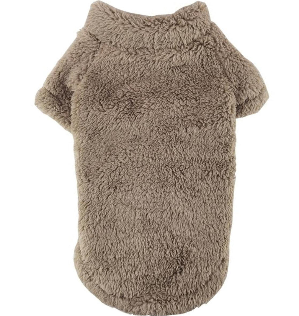 Soft Plush Pullover - Soft Brown