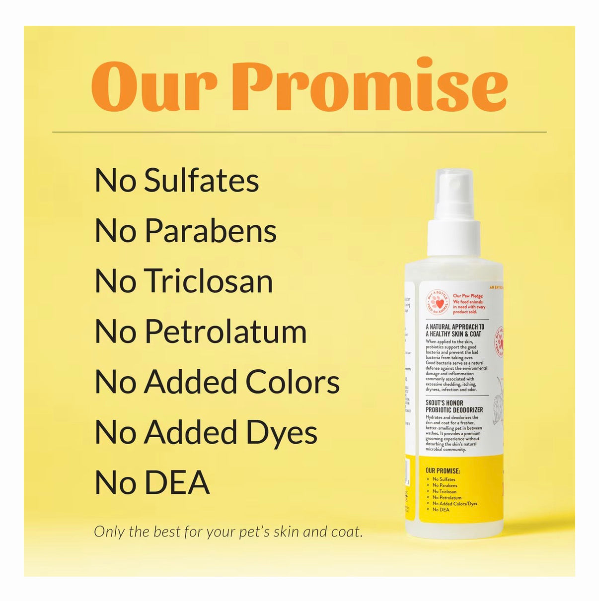 Skouts Honor Dog Deodorizer Honeysuckle 8oz