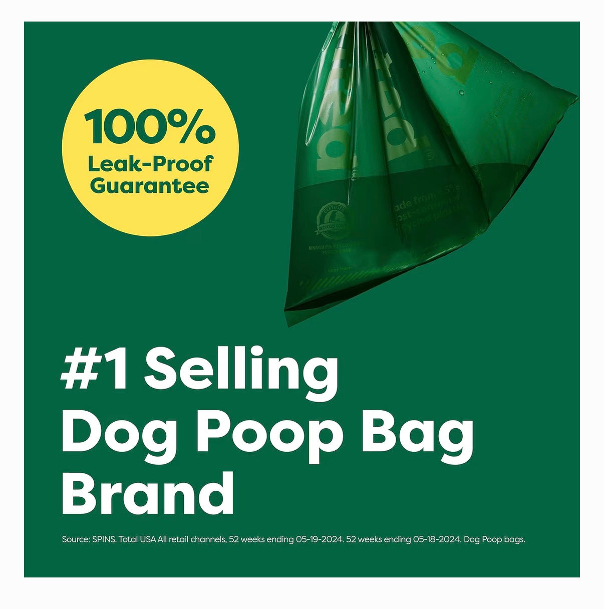 Earth Rated Poop Bag Dog Lavendar 8 Roll Box