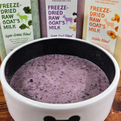 Shepherd Boy Farms Dog & Cat Freeze-Dried Raw Goat Milk Super Fruit
