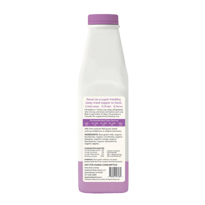 Shepherd Boy Farms Dog & Cat Freeze-Dried Raw Goat Milk Super Fruit