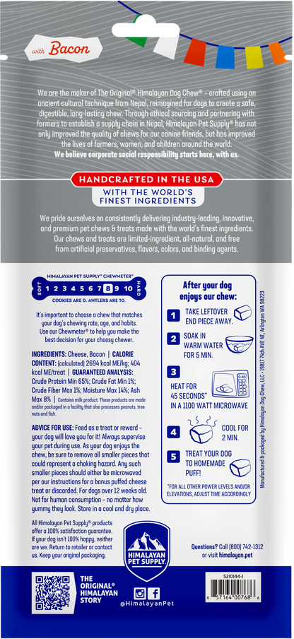 Himalayan Dog Chew Bacon