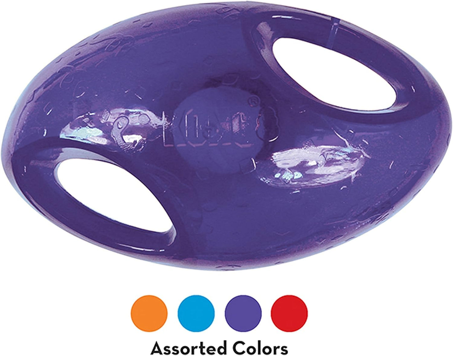 KONG Jumbler Dog Toy Football Assorted 1ea/LG/XL