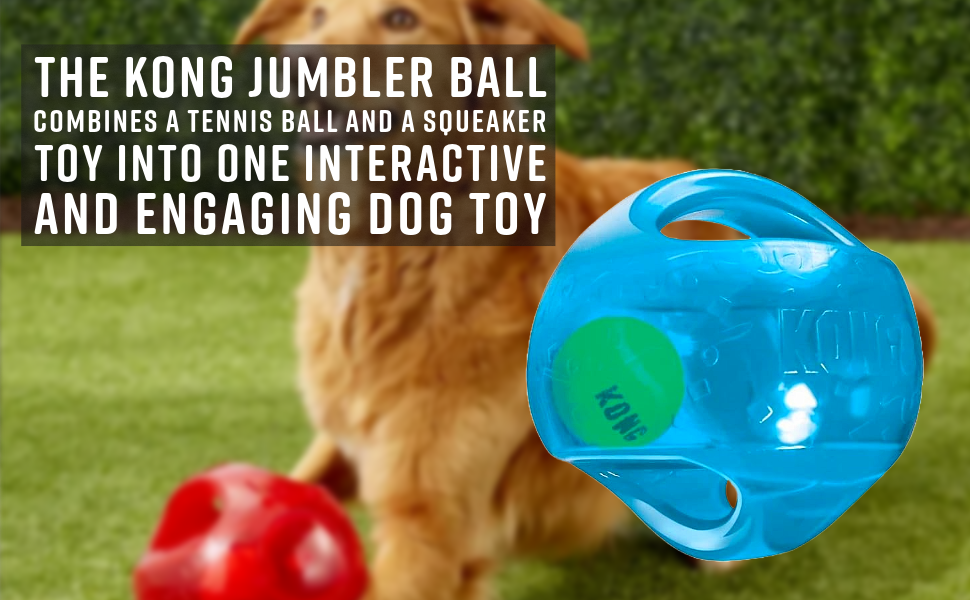 KONG Jumbler Dog Toy Ball Assorted MD/LG
