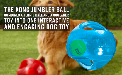 KONG Jumbler Dog Toy Ball Assorted MD/LG